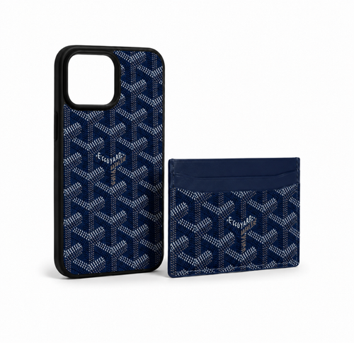 Classic pattern case and card holder bundle - Coveo