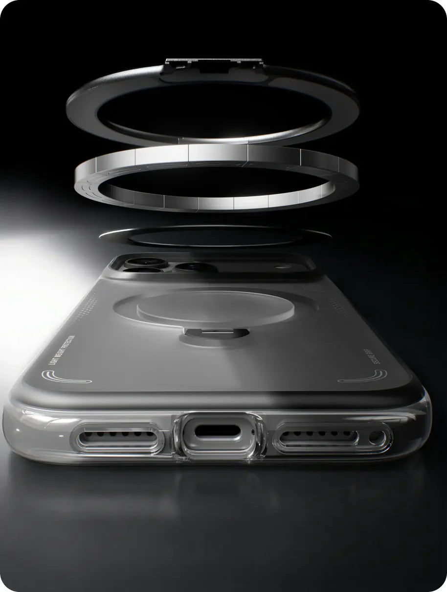 Torras Ostand Q3 Air rotating stand case for iPhone 17 - Coveo