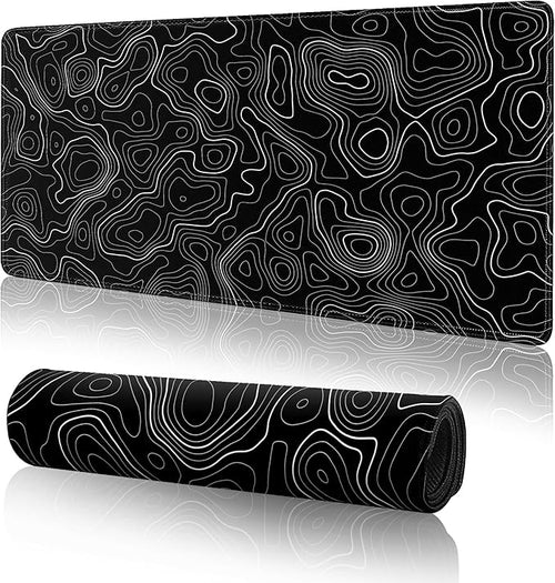 Midnight Contour Desk Mat