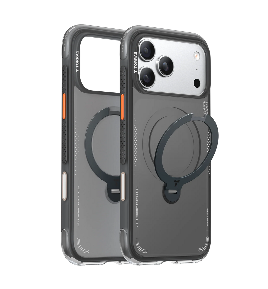 Torras Ostand Q3 Air rotating stand case for iPhone 17 - Coveo
