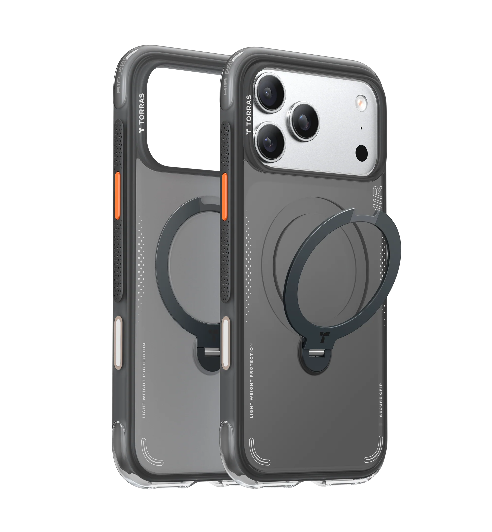 Torras Ostand Q3 Air rotating stand case for iPhone 17 - Coveo