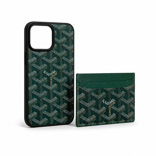 Classic pattern case and card holder bundle - Coveo