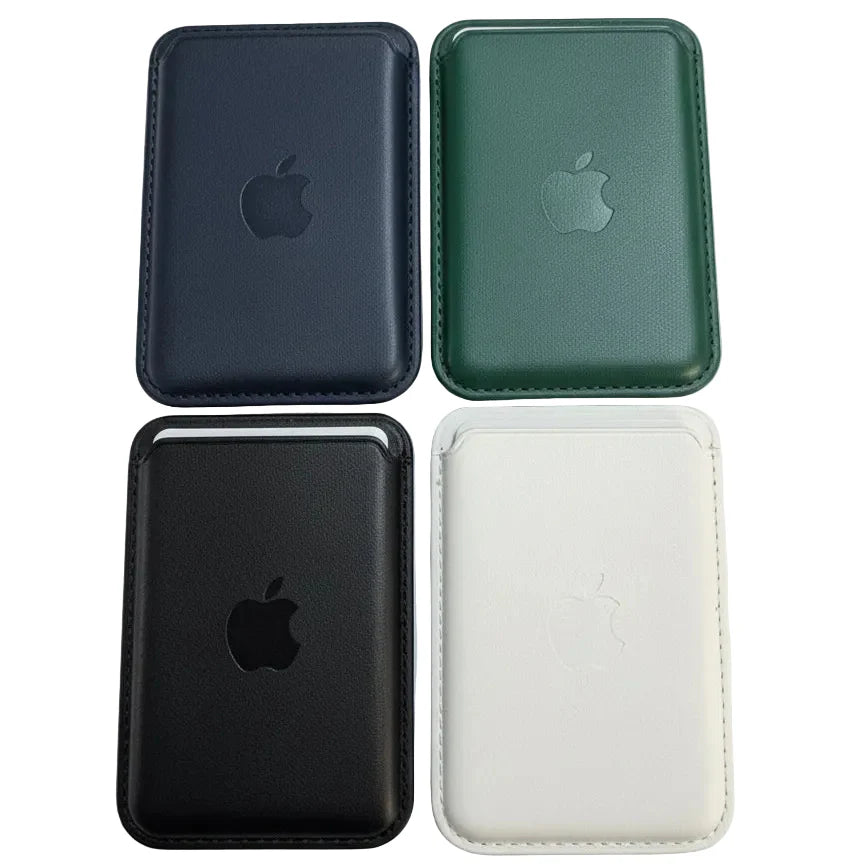 Magnetic leather wallet for iPhone - Coveo