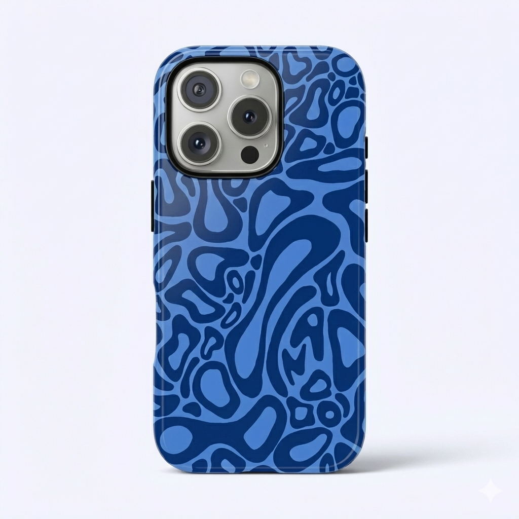 Racing helmet visor pattern iPhone case - Coveo