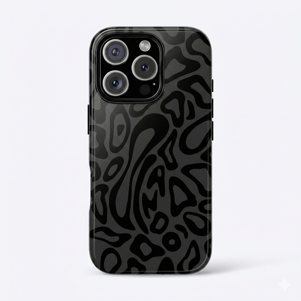 Racing helmet visor pattern iPhone case - Coveo