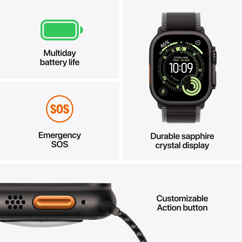 Apple Watch Ultra 3 - genuine smartwatch available at Coveo
