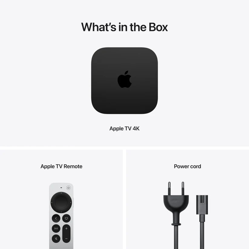 Apple TV 4K (3rd generation) - genuine streaming device available at Coveo