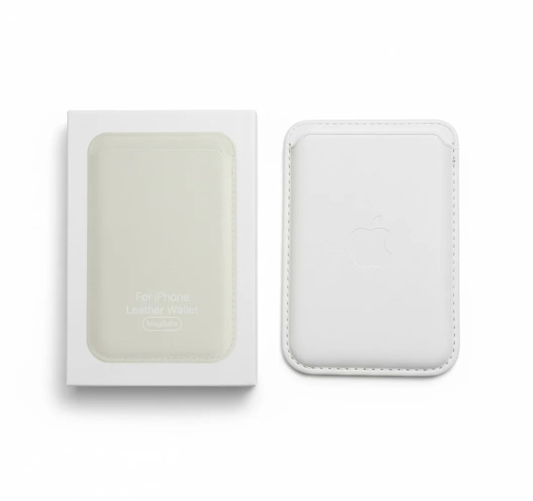 Magnetic leather wallet for iPhone - Coveo