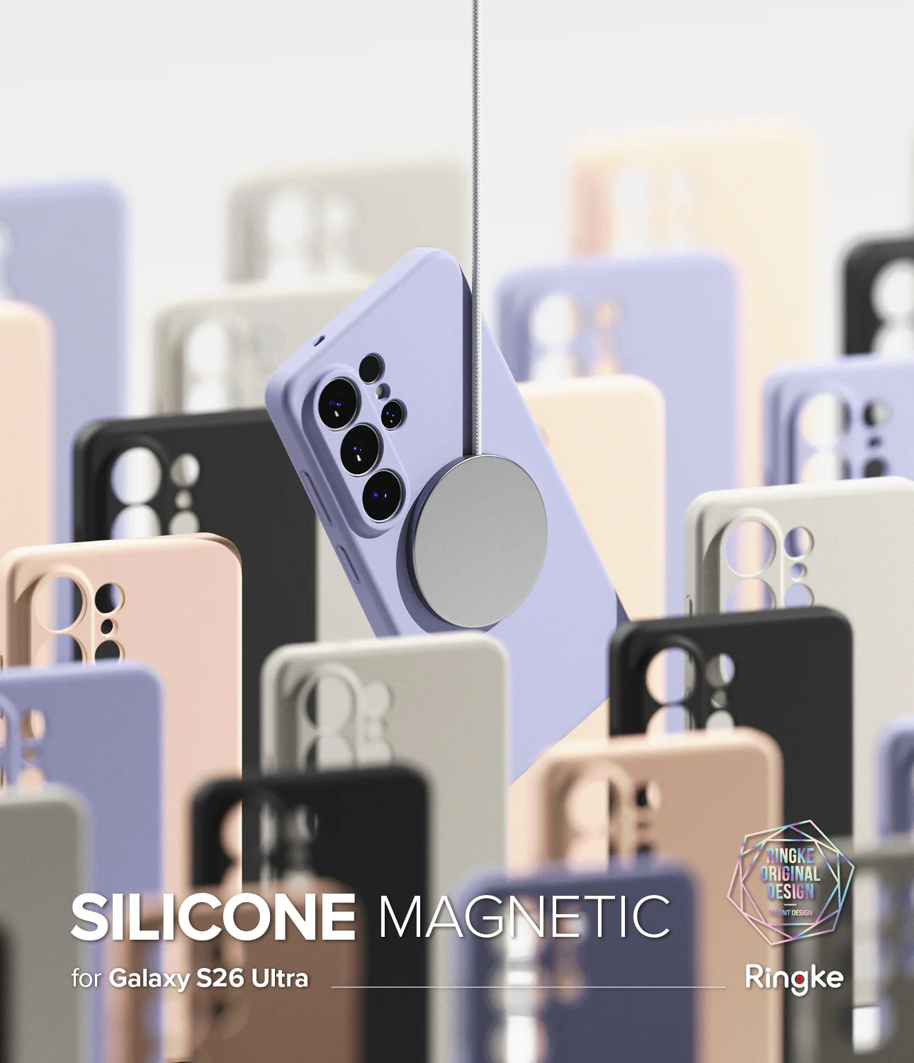 RINGKE silicone magnetic case for Galaxy S26 Ultra - Coveo