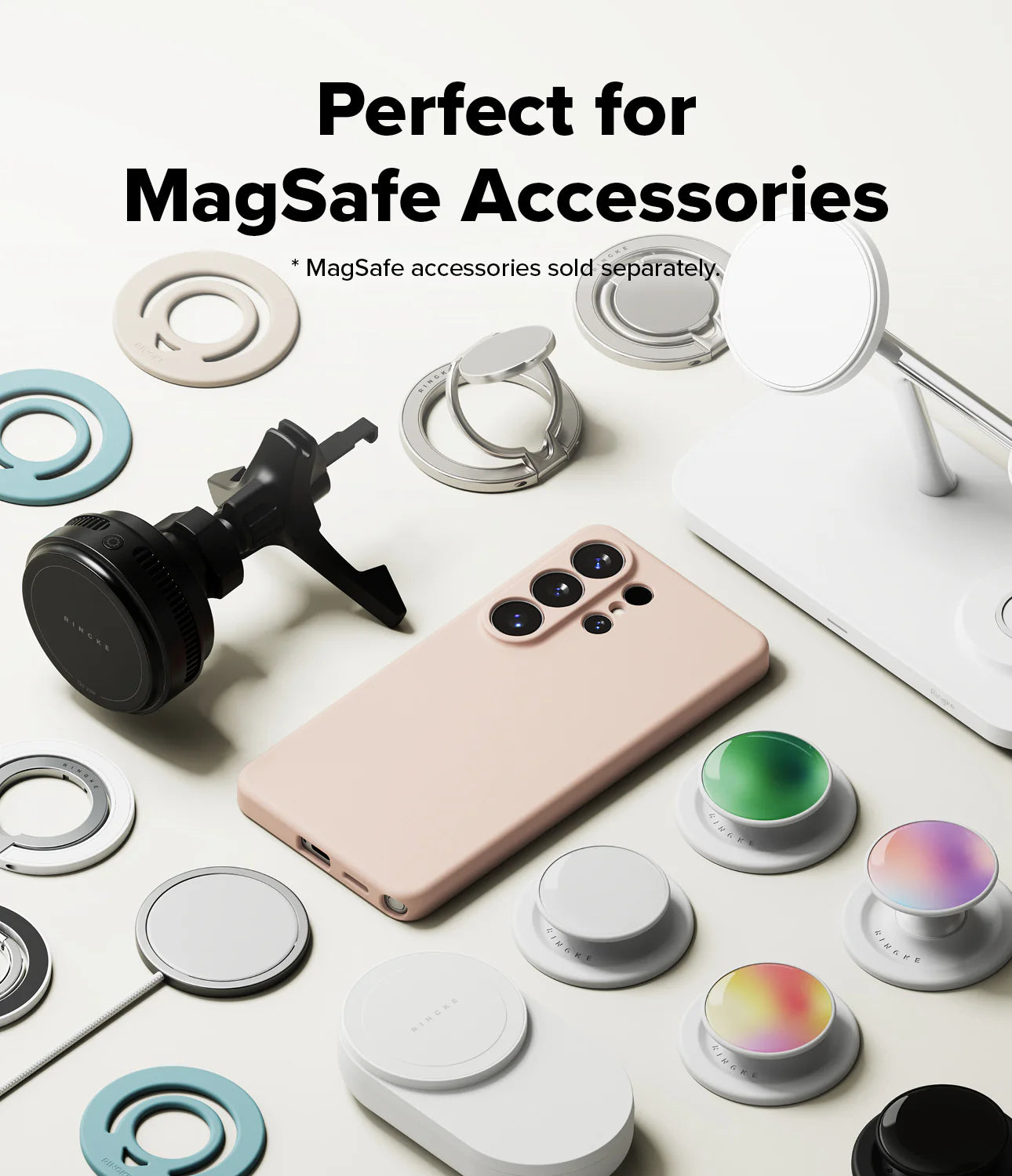 RINGKE silicone magnetic case for Galaxy S26 Ultra - Coveo