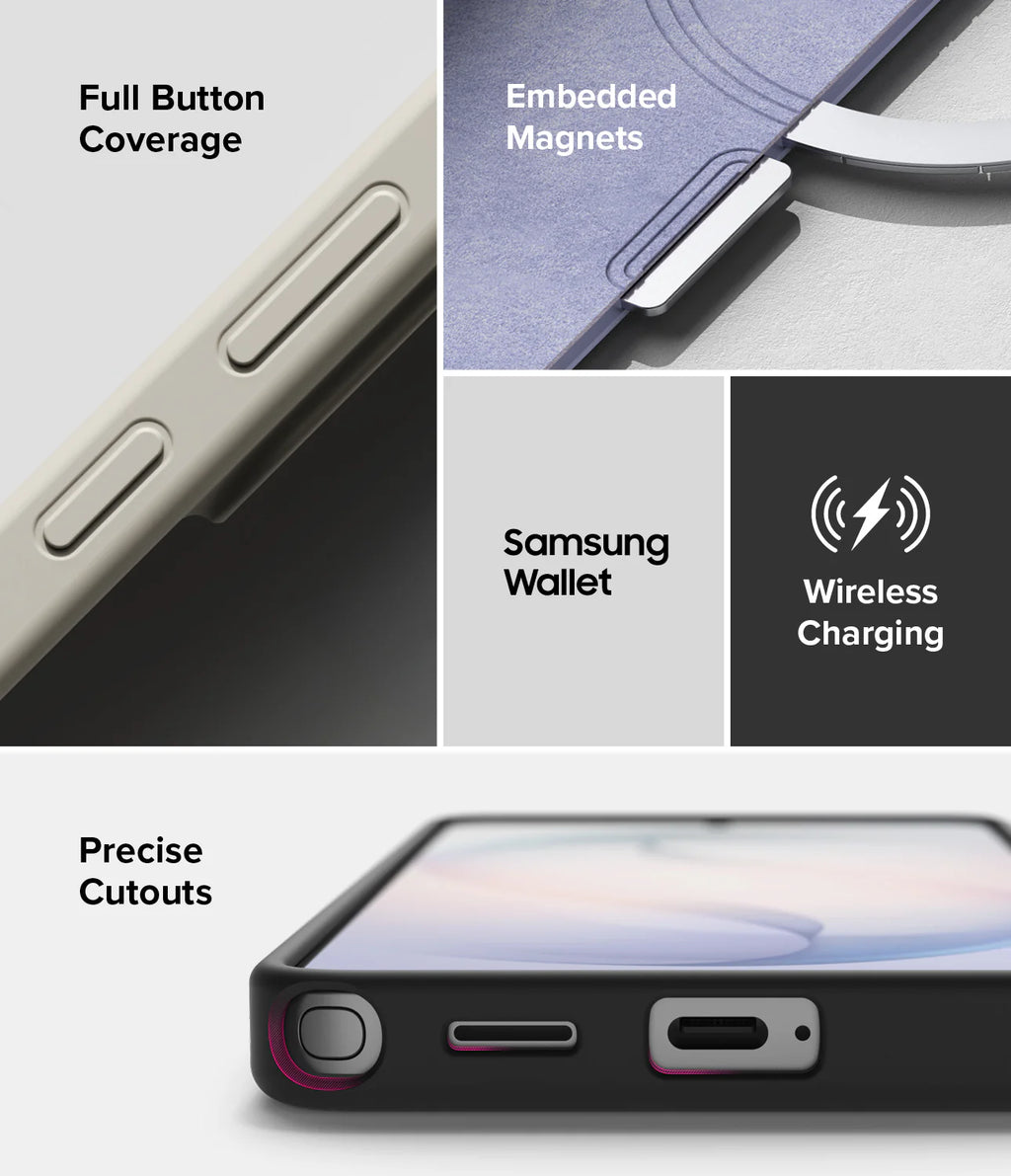 RINGKE silicone magnetic case for Galaxy S26 Ultra - Coveo