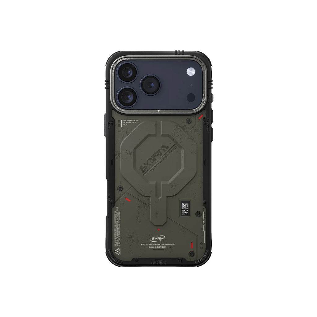 Skinarma Vigor 17 Pro Max Mag-Charge case in green