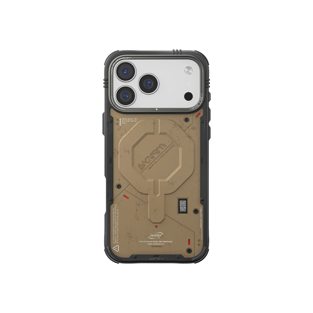 Skinarma Vigor 17 Pro Mag-Charge case in stone beige