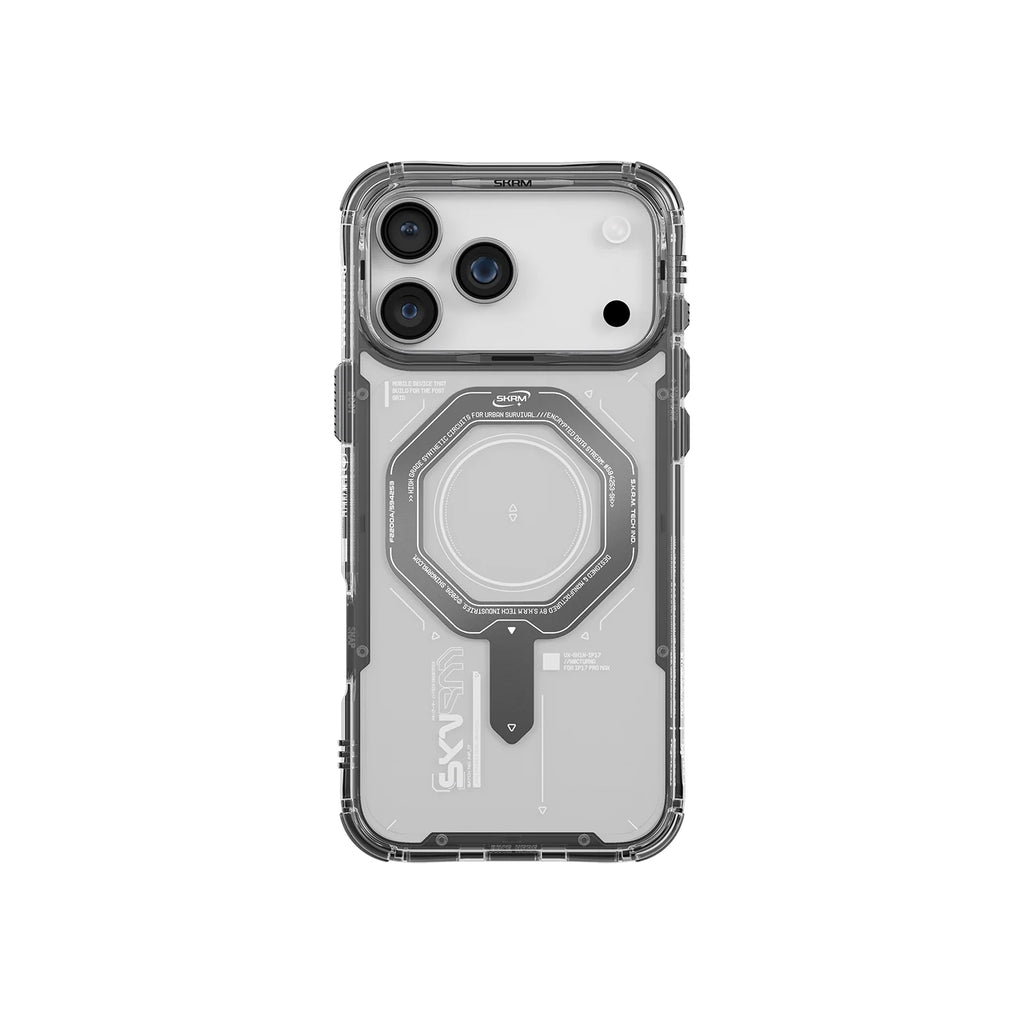 Skinarma Magma 17 Series Mag-Charge case in silver