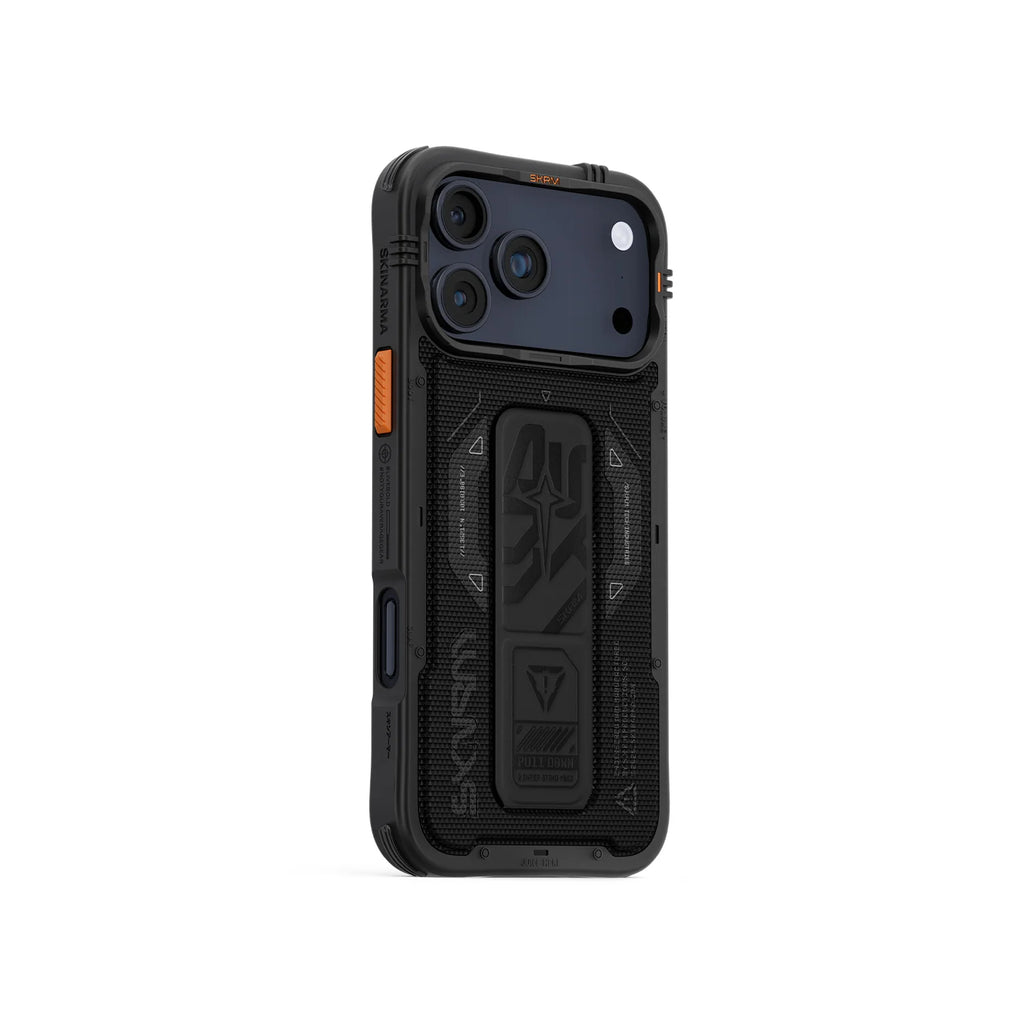 Skinarma Phantom 17 Pro Mag-Charge Case with Grip Stand