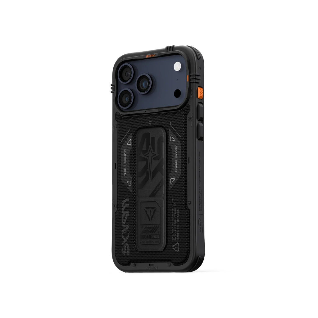 Skinarma Phantom 17 Pro Mag-Charge Case with Grip Stand