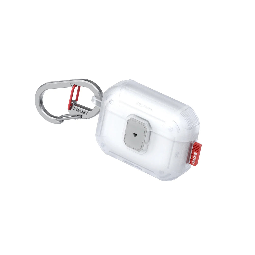 Skinarma Mecha LE AirPods Pro Gen 3 case in clear