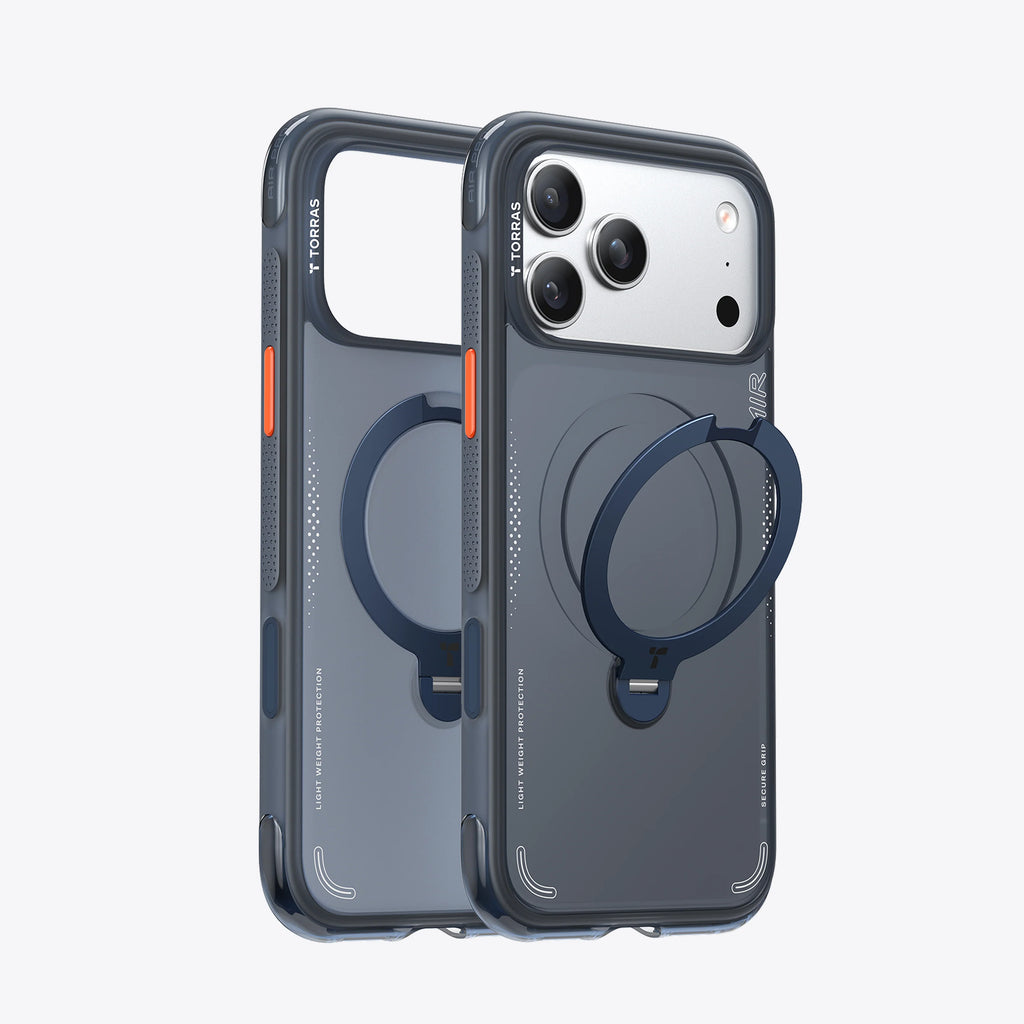 Torras Ostand Q3 Air rotating stand case for iPhone 17 - Coveo