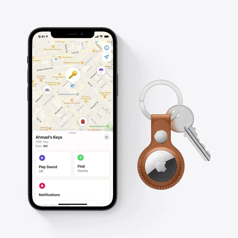 Apple AirTag 4 Pack - genuine accessory available at Coveo